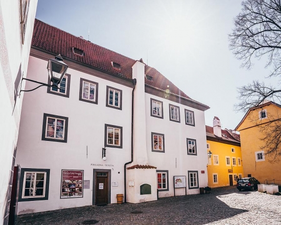 Klášterní apartmány, Český Krumlov - Recepce s pokladnou