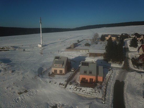 Apartmány Veronika, Boží Dar - Poslední dům (béžový) na Božím Daru pod hřbitovem